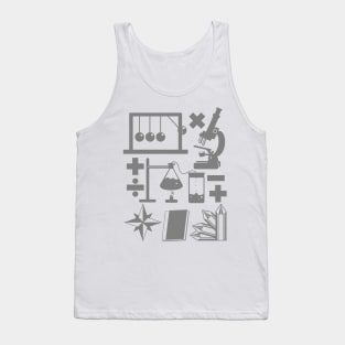 Science Pattern Tank Top